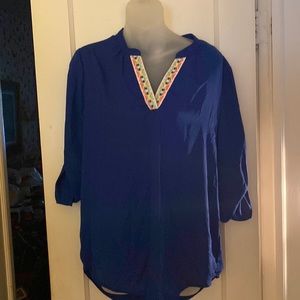 Society Girl Royal blue tunic